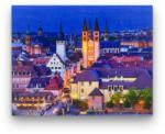 Számfestő Városi este - előszínezett számfestő készlet (50x65cm) (R43115-135-2)