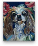 Számfestő Kutya tekintet - előszínezett számfestő készlet (30x40cm) (R43115-127-1)