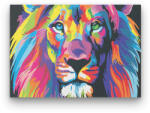  Színes Oroszlán - számfestő készlet