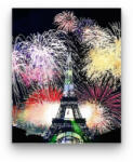 Számfestő Tűzijáték Párizsban - számfestő készlet (crea058)