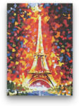  Eiffel Torony Ősszel - számfestő készlet