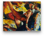 Számfestő Szenvedélyes tánc - előszínezett számfestő készlet (30x40cm) (R43115-129-1)