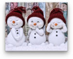 Számfestő Karácsonyi manók - számfestő készlet (xmas041)