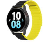 Dux Ducis Universal Magnetic Samsung Galaxy Watch 3 45mm / S3 / Huawei Watch Ultimate / GT3 SE 46mm Dux Ducis Strap (22mm LD Version) - Black / Yellow - pcone
