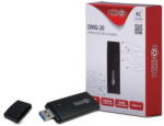 Inter-Tech Adaptor Wireless Inter-Tech Wi-Fi 5 USB DMG-20 USB3.0 Stick 1200Mbps (88888128)
