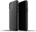 Mujjo Full Leather Case for iPhone 12 Mini negru (CL013BK)