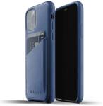 Mujjo Full Leather Wallet Case for iPhone 11 Pro Monaco albastru (CL002BL)