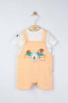Tongs baby Set salopeta cu tricou de vara pentru bebelusi Marathon, Tongs baby, Somon (tgs_4314_6)