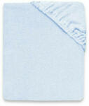 MimiNu - Cearceaf cu elastic, Pentru pat 160x80 cm, Din terry, Material certificat Oeko Tex Standard 100, Light Blue (6426972022101) Lenjerii de pat bebelusi‎, patura bebelusi