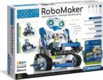 Clementoni Kit de constructie pentru copii RoboMaker, Clementoni, 3 roboti, 200 piese+, 8 ani+, Multicolor (50098 CLEMENTONI)