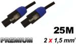 PD CONNEX Thunder SKC201-25m Prémium hangfalkábel (Speakon - Speakon) (2×1, 5 mm2) (1234)