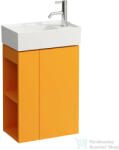 Laufen Kartell By Laufen alsószekrény, bal oldali nyitott polccal, jobbos ajtóval H815334 kézmosóhoz, ochre brown H4075180336431 (H4075180336431)