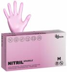  PEARL nitril kesztyű - púdermentes, rózsaszín, XS, 100 db