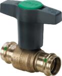 Viega Easytop D28 Gömbcsap préscsatlakozóval (746407) (746407)