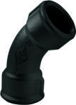 Atusa fekete 5/4″ bb 45° ív (04121006) (4121006)