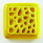 Pavoni Forma Silicon TOP Sponge 13.5x13.5xH1 cm, 2 cavitati (TOP02S) Forma prajituri si ustensile pentru gatit