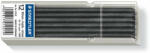 STAEDTLER Jelölőkréta hegy, mindenre író, lemosható (omnichrom), STAEDTLER "Lumocolor 218", fekete (218-9) - bestoffice