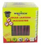 WEITECH Solar-led szúnyog és légycsapda Lantern, 20 m2 (WK3017)