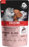 Pet Republic PetRepublic JUNIOR bucăți mărunțite fin într-un sos delicat - vițel 100 g pentru câini
