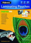 Fellowes Folie de laminat Fellowes A4 Glossy 100 Micron Laminating Pouch - 100 pack (5351111) - pcone