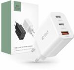  Hálózati Töltő / Töltőfej Tech-protect C30w 3-port Network Charger Pd30w/qc3.0 White