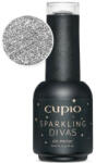 Cupio Oja semipermanenta Sparkling Divas Collection - Silver Clutch 10ml