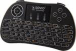 Savio KW-02 Wireless Billentyűzet + TouchPad ENG - Fekete (KW-02)