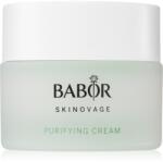 BABOR Skinovage Purifying Cream crema ce ofera luminozitate si hidratare pentru pielea problematica 50 ml