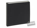 Walther Premium Fotóalbum 100 fehér oldallal fekete (JU-302)