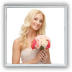 Zep ezüst 20x20 fém képkeret (120S01-88)