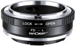 K&F Concept Canon FD/FL adapter objektív - Leica L váz (KF06.468)