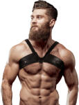 Fetish Submissive Attitude Eco Leather Brigade Man Chest Harness Black