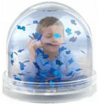 Innova kék csillámos gömb (PG105)