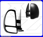 FIAT DUCATO 2 2002.01-2006.06 /230, 244/ Visszapillantó tükör bal "RÖVID-karos" kívűlről állítható, domború tükörlappal, fekete borítással (kar: 80mm) 5702512M