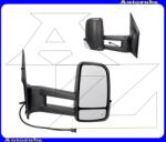 VW CRAFTER 1 2006.10-2016.10 /2E/ Visszapillantó tükör jobb "2010.11. -től/HOSSZÚ-KAROS" elektromos, fűthető tükörlappal, fekete borítással, irányjelzővel (lengő csatlakozós) 5065529M