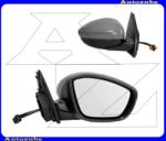 PEUGEOT 308 2 2013.10-2017.08 /T9/ Visszapillantó tükör jobb, elektromosan behajló, fűthető-domború tükörlappal, kilépőfénnyel, hőmérős, fényezhető borítással, irányjelzővel MPG119-R
