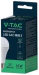 V-TAC 12W E27 természetes fehér A80 LED égő, akkumulátorral - SKU 7794 (7794)