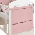 NEW BABY Zsebes kiságytároló New Baby Dominika rózsaszín - babyboxstore