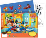 GIM Disney Mickey A/4 spirál vázlatfüzet 40 lapos matricával (fun) (GIM34086416)