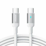 JOYROOM Cablu USB tip C to Type-C Fast Charging 100W, 480Mbps, 1.2m JoyRoom S-CC100A10 alb