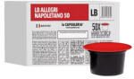 La Capsuleria Cafea Allegri Espresso, 50 capsule compatibile Lavazza Blue in Black , La Capsuleria (LB01)