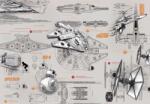 Komar / Consalnet Star Wars Tervrajzok, papír alapú, UV álló poszter 368x254 cm, Komar 8-493