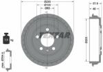 TEXTAR Tambur frana TEXTAR 94048200 (94048200) - automobilus