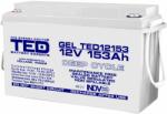 TED Electric Baterie cu gel 12V, 153Ah, terminal M8, TED TED003515 (TED003515)