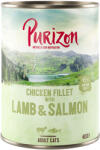Purizon Chicken with lamb & salmon 12x400 g