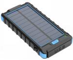 Cellect Solar Powerbank 10000mAh negru-albastru (CEL-PBANKMQP32B-BKBL)