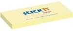 STICK N Stick`N 38x51mm 3x100 lap pasztell sárga öntapadó jegyzettömb (STICK_N_21003) (STICK_N_21003)