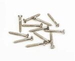 Fender Pure Vintage Slotted Telecaster Bridge-Strap Button Mounting Screws Nickel
