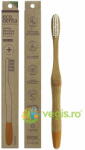 Ecodenta Periuta de Dinti din Bambus cu Par Medium 1buc