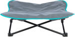 TRIXIE Pat Camping Pentru Caini, Maxim 35 kg, 88x32x88 cm, Gri, 28216